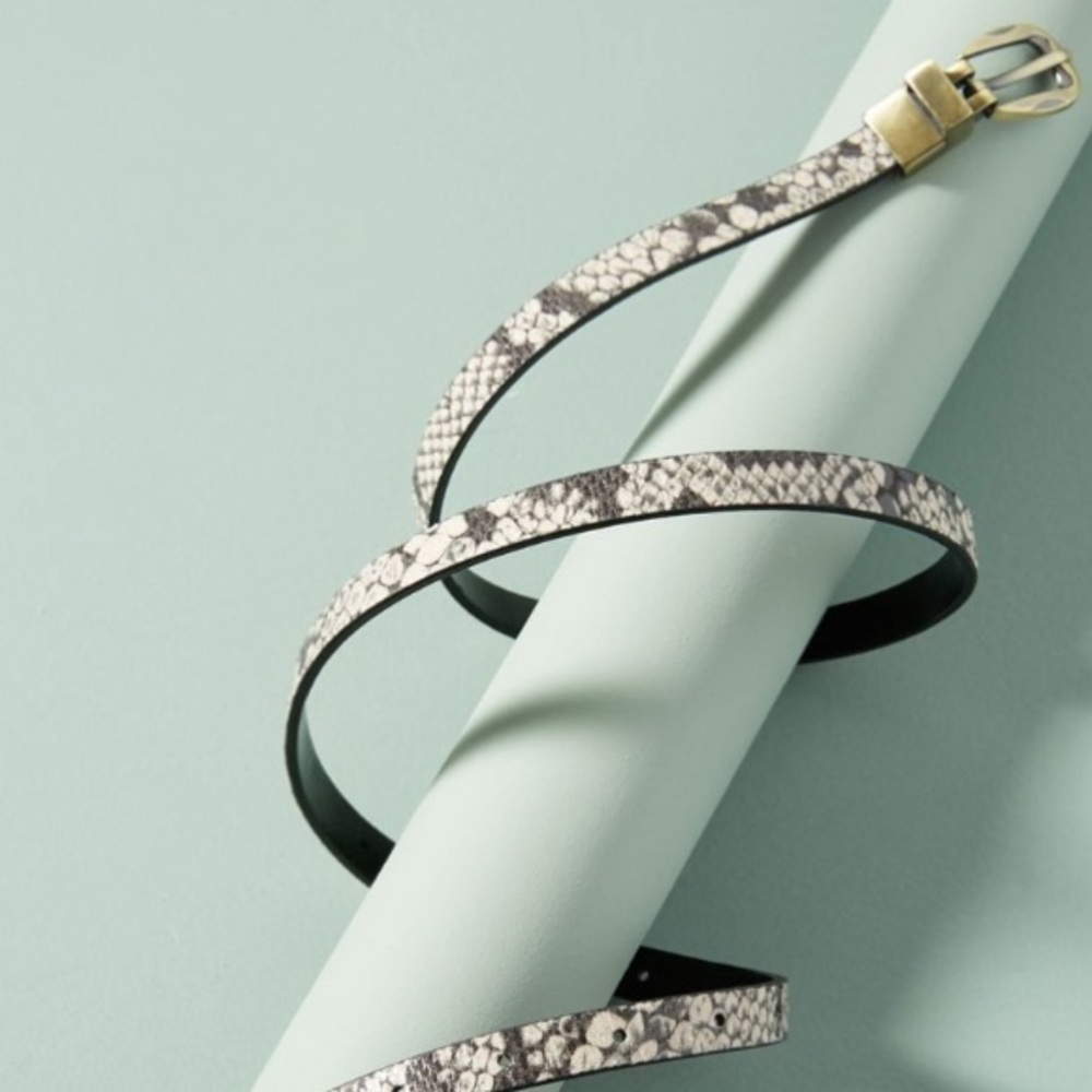 Reversible Skinny Belt